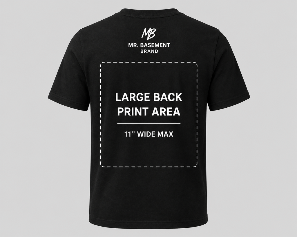 Custom Printed T-Shirt, Personalized Logo Apparel