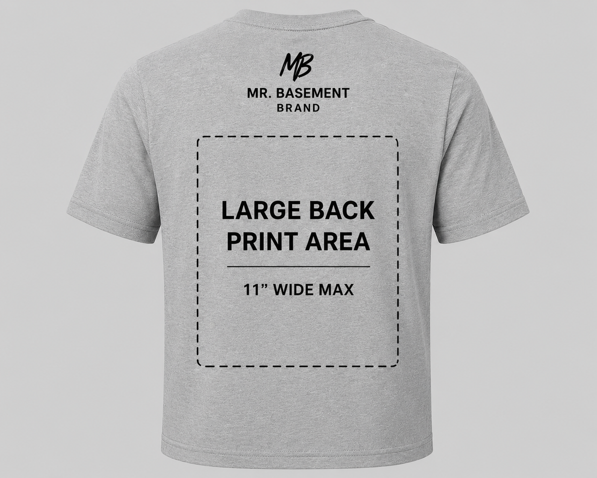 Custom Printed T-Shirt, Personalized Logo Apparel
