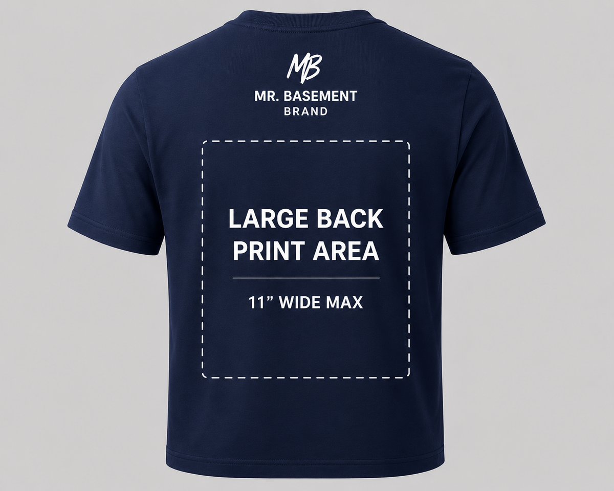 Custom Printed T-Shirt, Personalized Logo Apparel