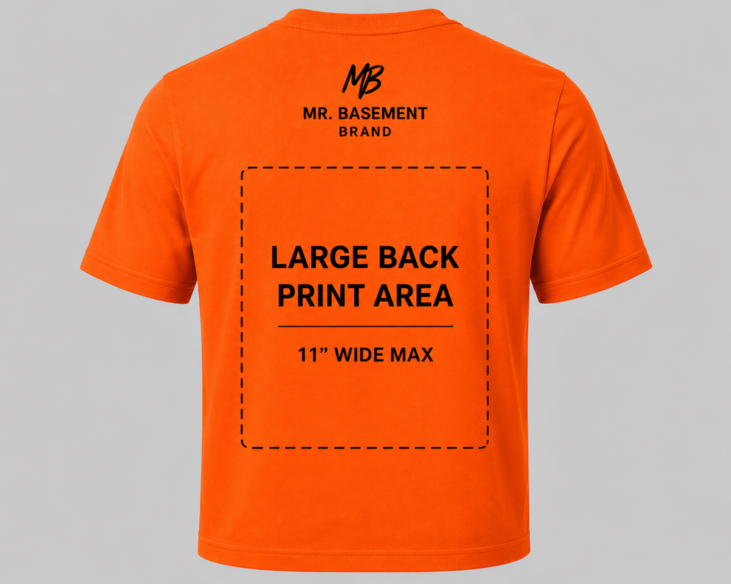 Custom Printed T-Shirt, Personalized Logo Apparel