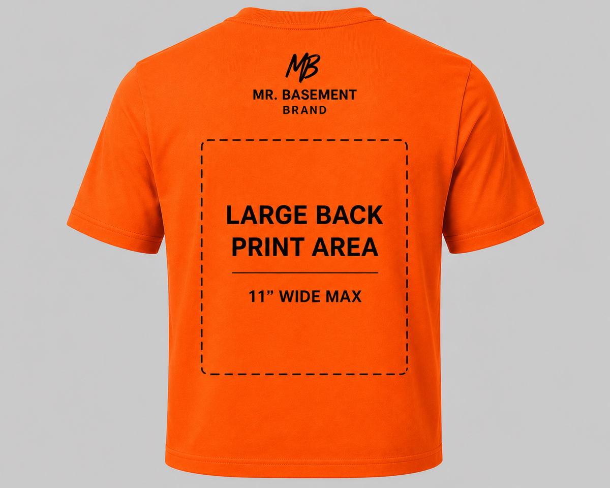 Custom Printed T-Shirt, Personalized Logo Apparel