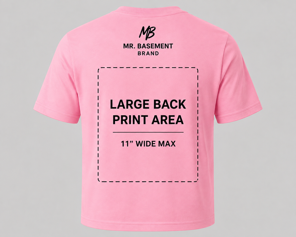 Custom Printed T-Shirt, Personalized Logo Apparel