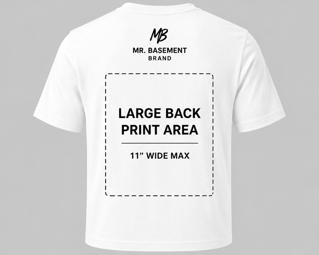 Custom Printed T-Shirt, Personalized Logo Apparel