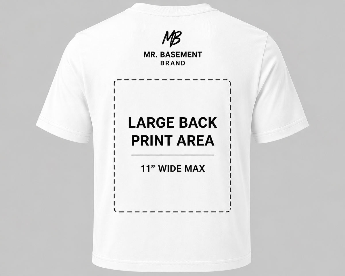 Custom Printed T-Shirt, Personalized Logo Apparel