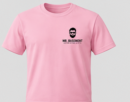 Custom Printed T-Shirt, Personalized Logo Apparel