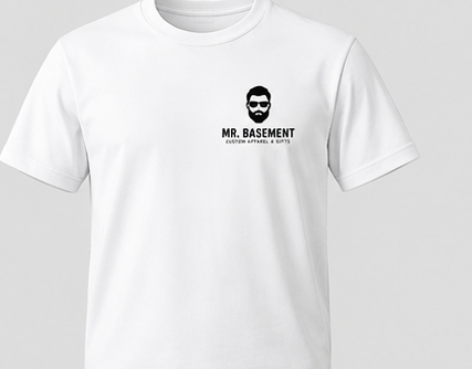 Custom Printed T-Shirt, Personalized Logo Apparel